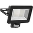Goobay LED-Außenstrahler mit Bewegungsmelder - 50W / Schwarz
