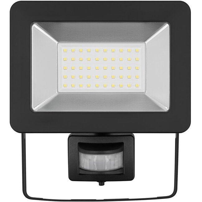 Goobay LED-Außenstrahler mit Bewegungsmelder - 50W / Schwarz