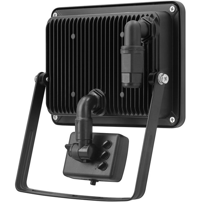 Goobay LED-Außenstrahler mit Bewegungsmelder - 50W / Schwarz