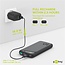 Goobay Powerbank Fast Charge 10.000 mAh, 2x USB-A & 1x USB-C, schwarz