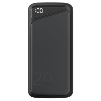Goobay Goobay Powerbank Fast Charge 20.000 mAh, 2x USB-A & 1x USB-C, schwarz