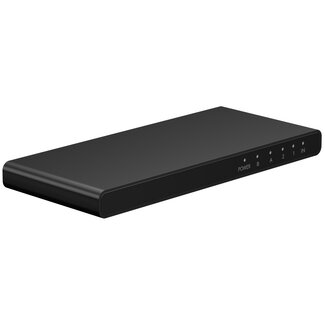 Goobay Goobay HDMI Splitter 1 auf 2 - HDMI 2.0 (4K 60Hz + HDR) / Schwarz