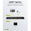 Goobay HDMI Splitter 1 auf 2 - HDMI 2.0 (4K 60Hz + HDR) / Schwarz
