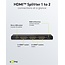 Goobay HDMI Splitter 1 auf 2 - HDMI 2.0 (4K 60Hz + HDR) / Schwarz