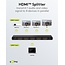 Goobay HDMI-Splitter 1 auf 4 - HDMI 2.0 (4K 60Hz + HDR) / Schwarz