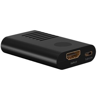 Goobay Goobay HDMI Repeater Version 2.0 (4K 60Hz + HDR) - bis 20m / Schwarz