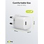 Goobay Nano Heimladegerät 1x USB-C PD GaN 30W Weiß