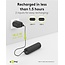 Goobay Fahrrad Powerbank Fast Charge 5.000 mAh, 1x USB-A & 1x USB-C, schwarz