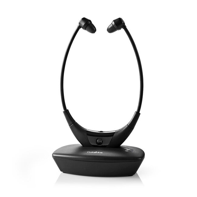 Nedis Kabellose Stereo In-Ear RF Kopfhörer / Schwarz