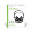 Nedis kabelloser Stereo RF Over-Ear Kopfhörer mit Ladestation / Schwarz