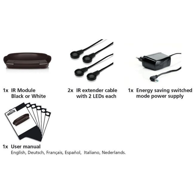 Marmitek Invisible Control 4 - Schwarz