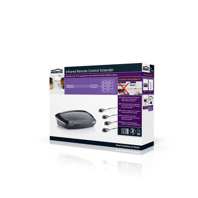 Marmitek Invisible Control 4 - Schwarz
