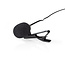 Nedis Ansteckmikrofon mit Windschutz - 3,5mm Klinke / Schwarz - 1,8m