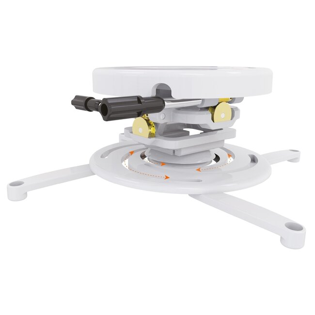 My Wall Premium Deckenhalterung für Projektoren, niedrige Decken - 10,9 cm / weiß