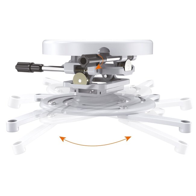 My Wall Premium Deckenhalterung für Projektoren, niedrige Decken - 10,9 cm / weiß