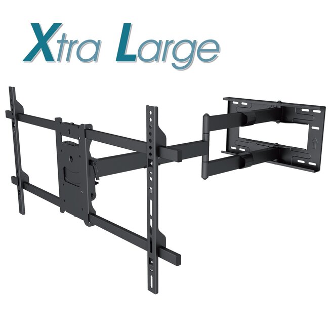 My Wall XXL Wandhalterung für Bildschirme bis 90 Zoll / Full Motion (3 Drehpunkte)