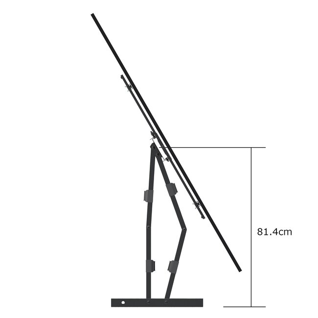 My Wall XXL Full-Motion Wandhalterung für Bildschirme bis 80 Zoll (3 Drehpunkte)