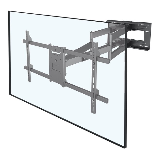 My Wall XXL Full-Motion Wandhalterung für Bildschirme bis 80 Zoll (3 Drehpunkte)