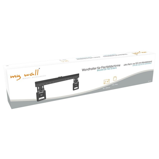 My Wall Micro Gap Ultra Slim Wandhalterung für Bildschirme bis 80 Zoll / fest