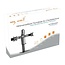 My Wall Monitorständer für 2 Monitore bis 27 Zoll – Crossbar / Full Motion mit Federmechanismus / Schwarz