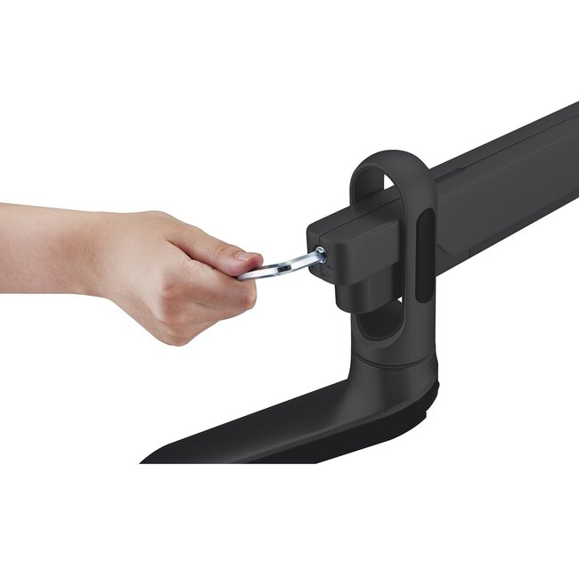 My Wall Monitorhalterung bis 32 Zoll / interaktiv / 2 USB-Anschlüsse / schwarz