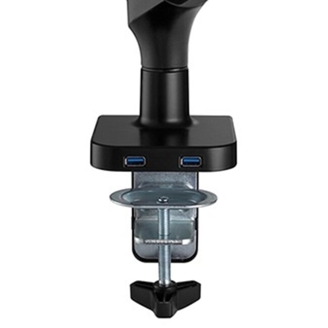 My Wall Monitorhalterung bis 32 Zoll / interaktiv / 2 USB-Anschlüsse / schwarz