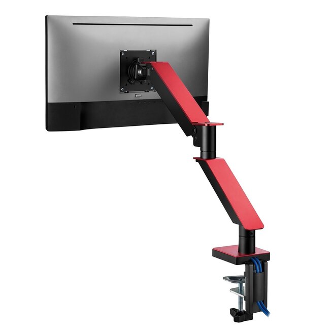 My Wall Monitorhalterung bis 35 Zoll / Interaktiv / 2 USB-Anschlüsse / Schwarz/Rot