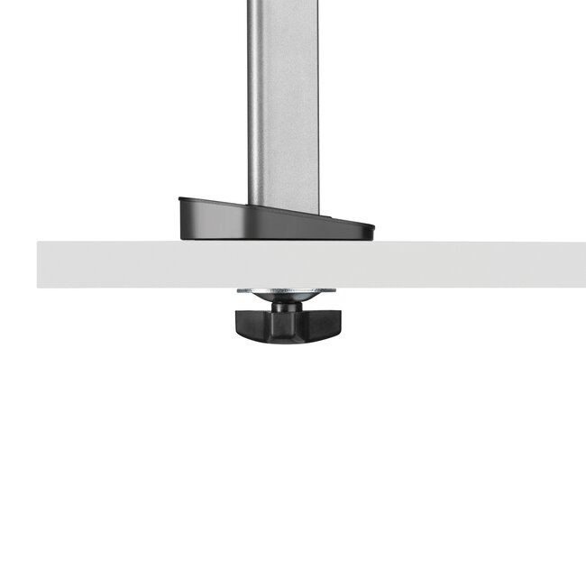 My Wall Schreibtischhalterung für 2 Monitore bis 32 Zoll / Full Motion / Schwarz/Silber