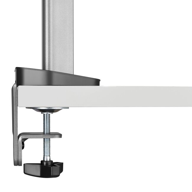 My Wall Schreibtischhalterung für 2 Monitore bis 32 Zoll / Full Motion / Schwarz/Silber