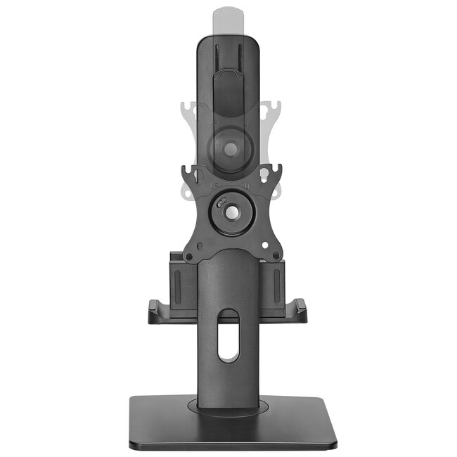 My Wall Monitorständer bis 32 Zoll & Mini-PC / Full Motion mit Federmechanismus / Schwarz
