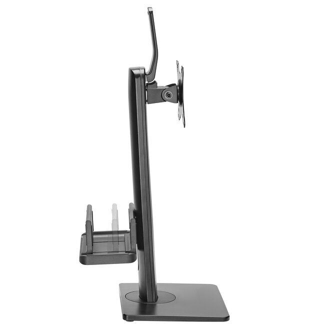 My Wall Monitorständer bis 32 Zoll & Mini-PC / Full Motion mit Federmechanismus / Schwarz