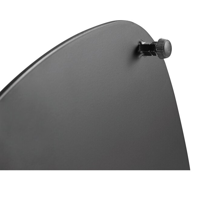 My Wall Extra Class Lautsprecherständer Set / Schwarz/Holz