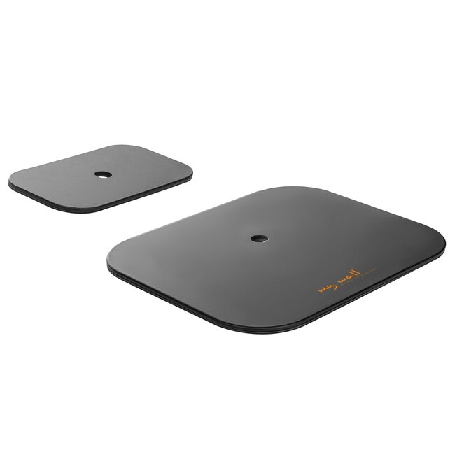 My Wall Schreibtischschutz für Tischhalterungen / Schwarz