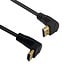 HDMI-Kabel 90° Winkelstecker (oben/unten) HDMI 2.0 4K60Hz HDR 0,60 m