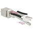 STP CAT6 Gigabit Keystone Modul RJ45 (geschirmt) - LSA (werkzeuglos) / Metall