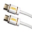 Premium HDMI-Kabel Version 2.0 (4K 60Hz + HDR) Weiß - 2 Meter