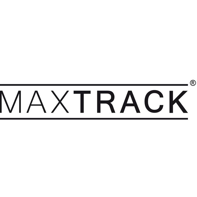 MaxTrack Steckdosenleiste mit 3 Steckplätzen, 2x USB & 2x RJ45 – Weiß, 1,8 m – für unter den Schreibtisch