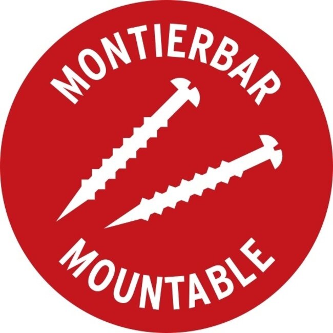 MaxTrack Steckdosenleiste mit 3 Steckplätzen, 2x USB & 2x RJ45 – Weiß, 1,8 m – für unter den Schreibtisch