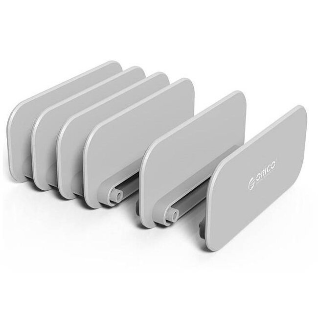 Orico Halterung für 5 Tablets und Smartphones / Silber