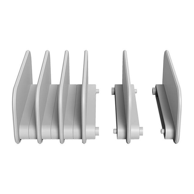 Orico Halterung für 5 Tablets und Smartphones / Silber