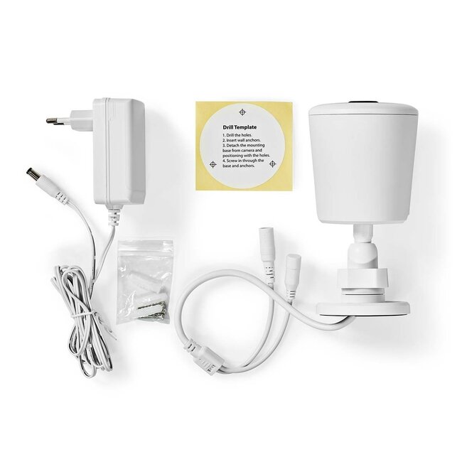 Nedis SmartLife Erweiterungskamera für kabelloses Überwachungssystem / Full HD 1080p