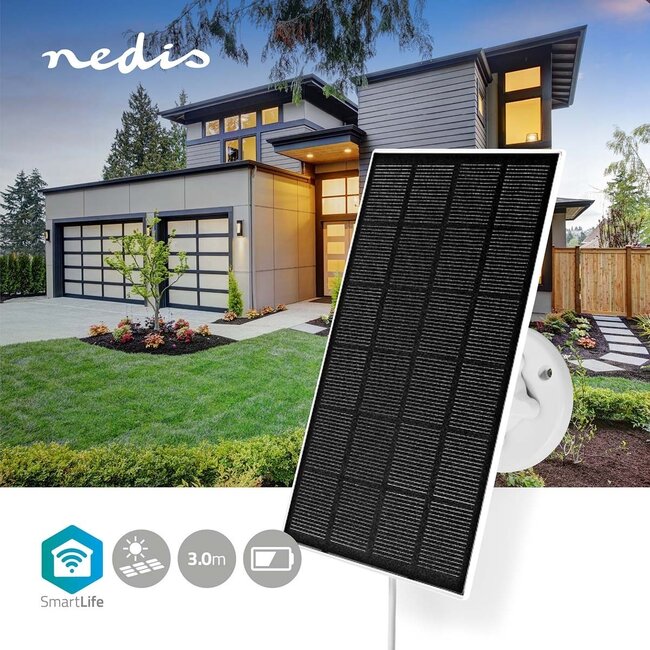 Solarmodul für Nedis SmartLife Wi-Fi Akku-IP-Kameras