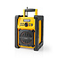 Nedis wasserdichter Bluetooth Baustellenradio mit FM und AUX - 15W / IPX5 / Gelb