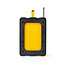 Nedis wasserdichter Bluetooth Baustellenradio mit FM und AUX - 15W / IPX5 / Gelb