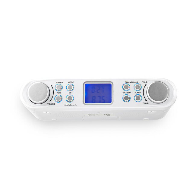 Nedis FM Küchenradio zum Unterbau – AUX Anschluss / Weiß