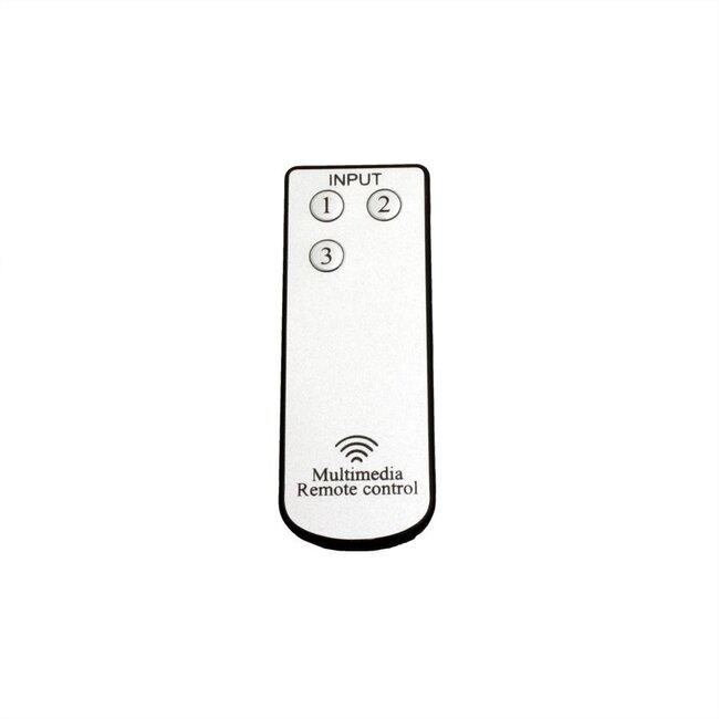 Roline HDMI Multikonverter Schalter mit Fernbedienung - Version 2.0 (4K 60Hz HDR)