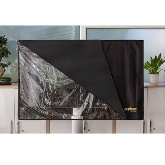 Python Python Schutzhülle mit transparentem Sichtfenster für 40-43 Zoll Bildschirme