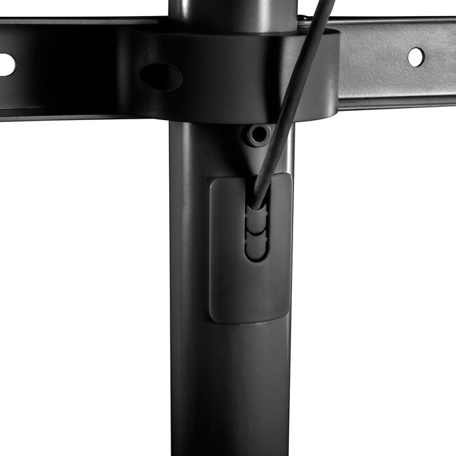 Nedis Premium Bodenständer Modern für Bildschirme bis 70 Zoll / Fest / Schwarz