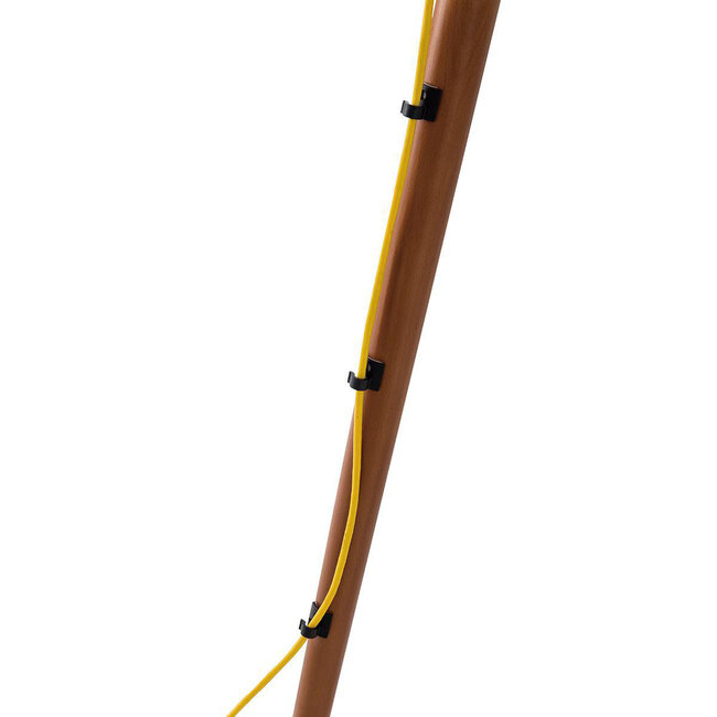 Nedis Premium Bodenständer im Staffelei-Design für Bildschirme bis 75 Zoll, fest, schwarz/braun