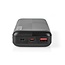 Nedis Powerbank Fast Charge 20.000 mAh, 1x USB-A & 1x USB-C (max. 3A) – Schwarz
